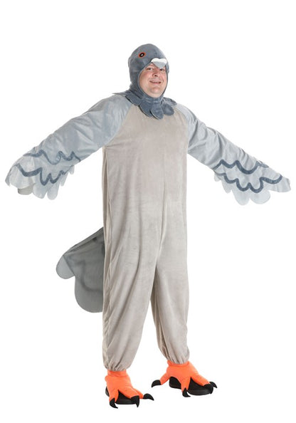 Plus Size City Slicker Pigeon Costume for Adults - US 7909