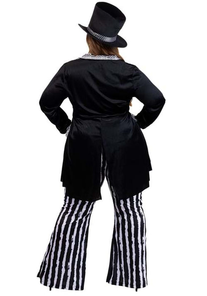 Plus Size Deluxe Dark Mad Hatter Costume for Women - US 7991