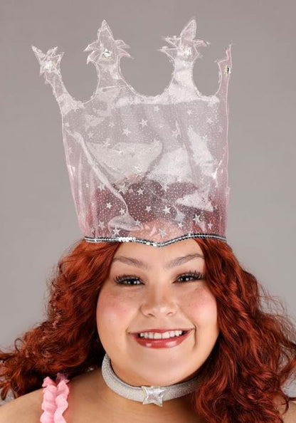 Deluxe Plus Size Pink Witch Dress Costume - US 5270