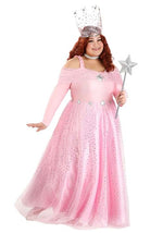 Deluxe Plus Size Pink Witch Dress Costume - US 5270