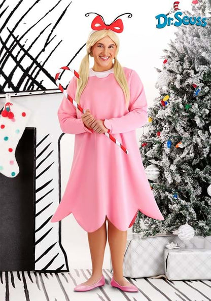 Plus Size Dr. Seuss Women's Cindy Lou Who Costume - US 9491