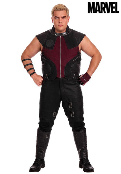 Plus Size Marvel Avengers Deluxe Hawkeye Costume for Men - US 0473