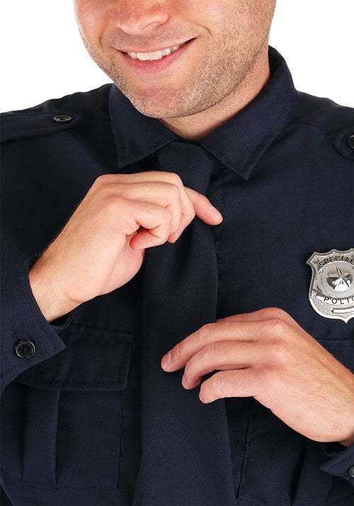 Men's Plus Size Cop Costume - US 1538