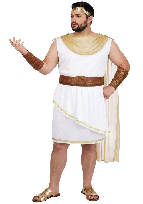 Plus Size God Costume for Men - US 9818