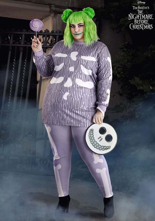 Plus Size Disney Nightmare Before Christmas Women's Barrel Costume - US 8665