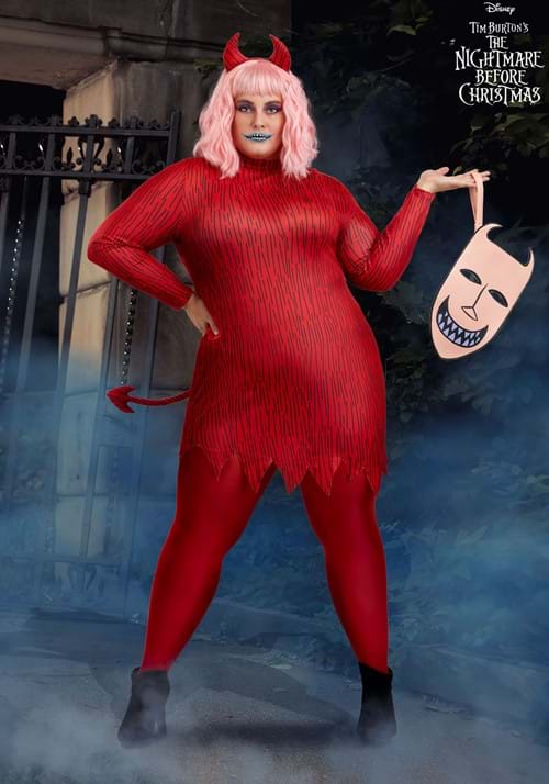 Plus Size Nightmare Before Christmas Women's Lock Costume - US 3539