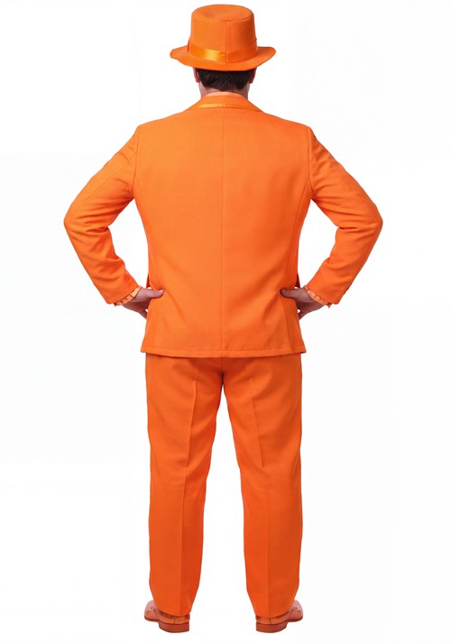Plus Size Premium Lloyd Christmas Orange Dumb and Dumber Costume for Men - US 9160