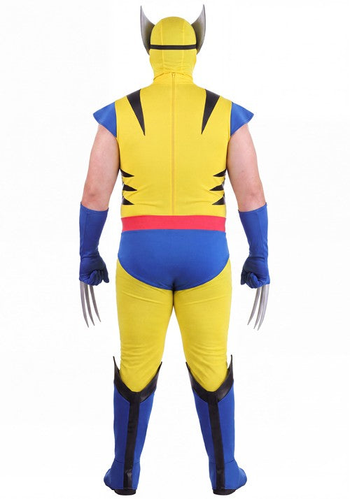 Plus Size Premium Marvel X-Men 1990s Wolverine Costume for Men - US 4311