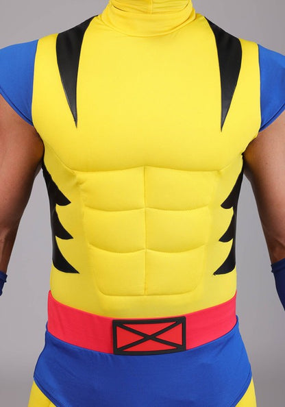 Plus Size Premium Marvel X-Men 1990s Wolverine Costume for Men - US 4311