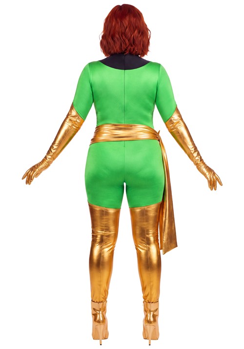 Plus Size Prestige Marvel X-Men Jean Grey Phoenix Costume for Women - US 9915