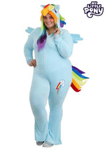 Women's Plus Size My Little Pony Rainbow Dash Costume - US 0286