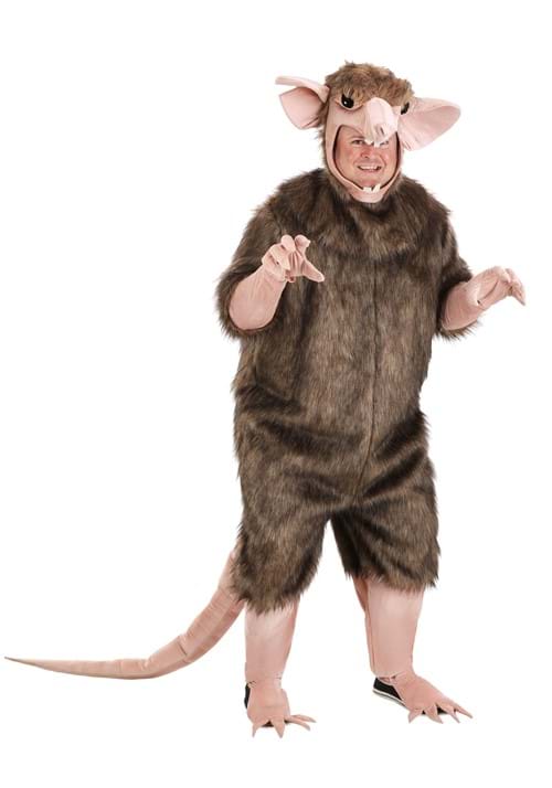 Plus Size Sewer Rat Costume for Adults - US 2623