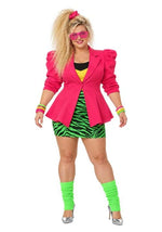 Women's Plus Size 80s Valley Girl Costume - US 6427