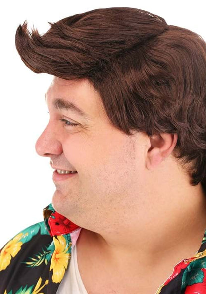Men's Plus Size Ace Ventura Costume with Wig - US 3800