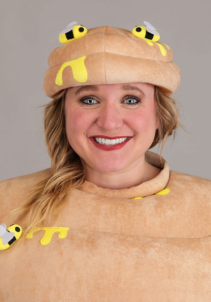 Plus Size Bustling Beehive Costume for Adults - US 9653