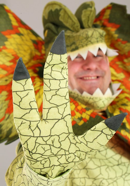 Plus Size Dilophosaurus Costume for Adults - US 9492