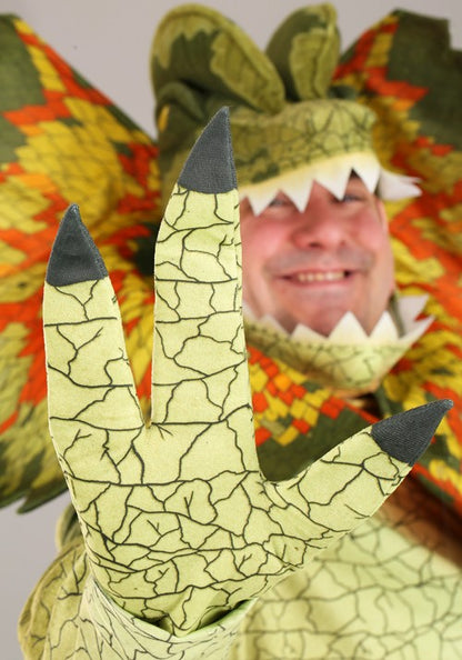 Plus Size Dilophosaurus Costume for Adults - US 9492