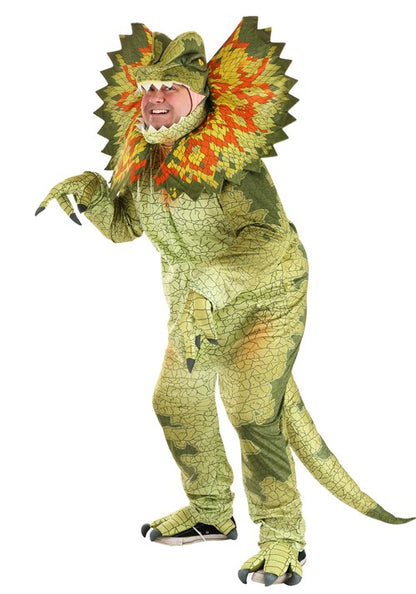 Plus Size Dilophosaurus Costume for Adults - US 9492
