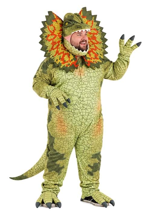 Plus Size Dilophosaurus Costume for Adults - US 9492