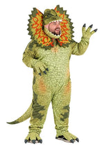Plus Size Dilophosaurus Costume for Adults - US 9492