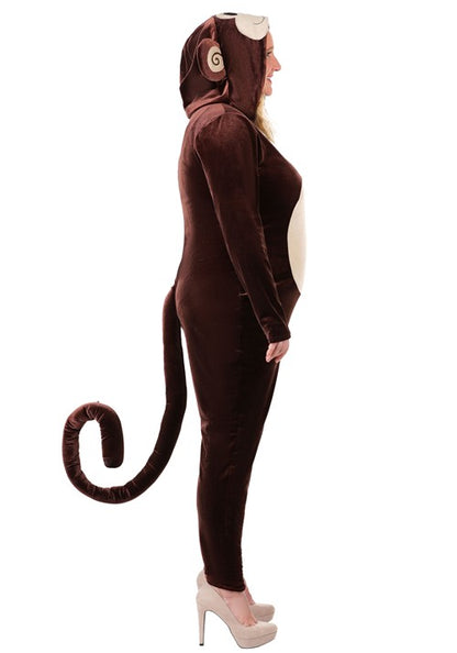 Plus Size Monkey Around Jumpsuit Costume for Women - US 4603