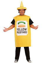 Plus Size Mustard Costume for Adults - US 7961