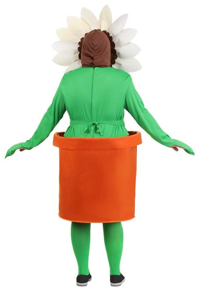 Plus Size Potted Flower Costume for Adults - US 1139