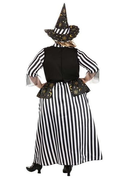 Plus Size Rococo Witch Costume Dress for Women - US 7443
