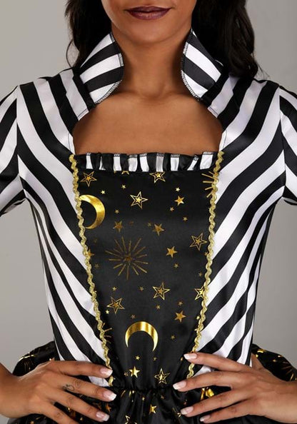 Plus Size Rococo Witch Costume Dress for Women - US 7443