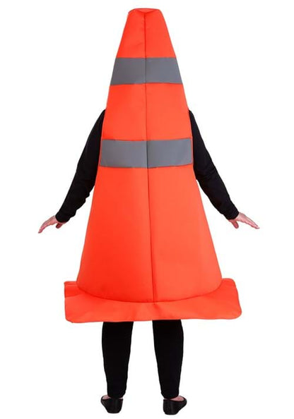 Plus Size Traffic Cone Costume for Adults - US 9049