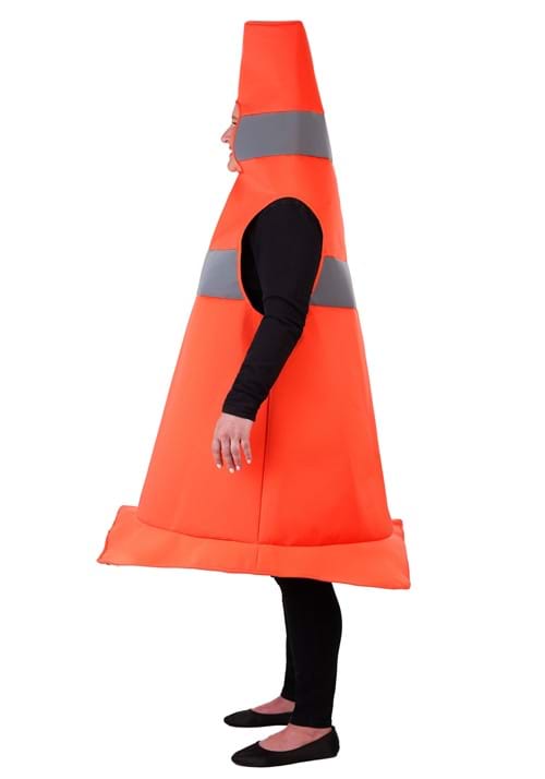 Plus Size Traffic Cone Costume for Adults - US 9049