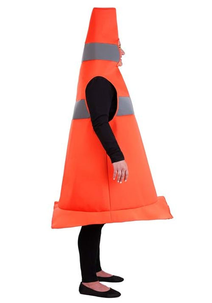Plus Size Traffic Cone Costume for Adults - US 9049