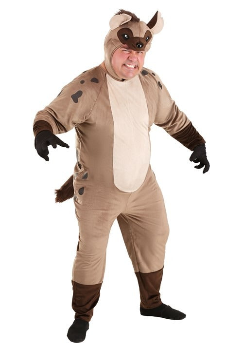 Adult's Plus Size Hyena Costume - US 3523