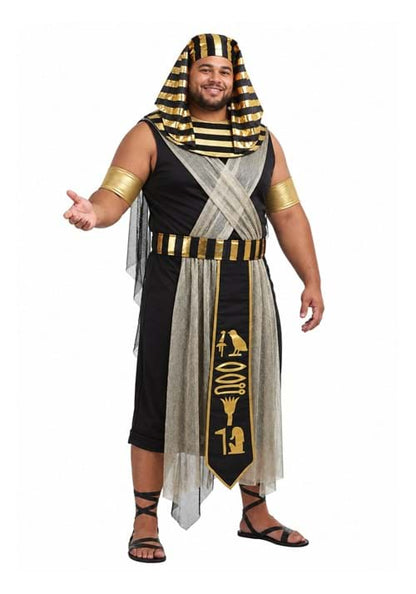 Plus Size All Powerful Pharaoh Men's Costume - US 0761