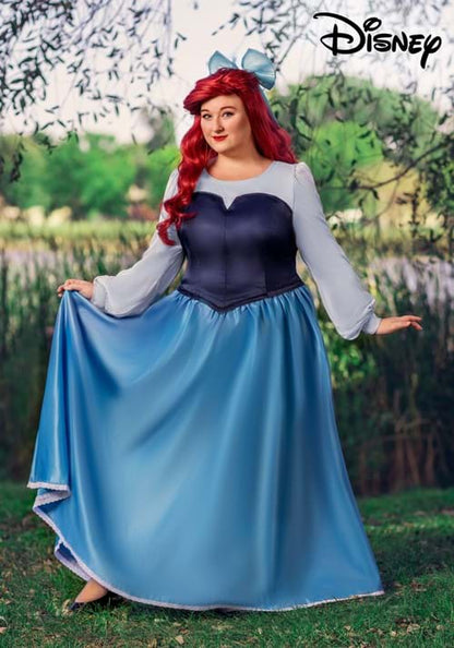 Disney Plus Size Little Mermaid Ariel Costume Dress for Women - US 9008