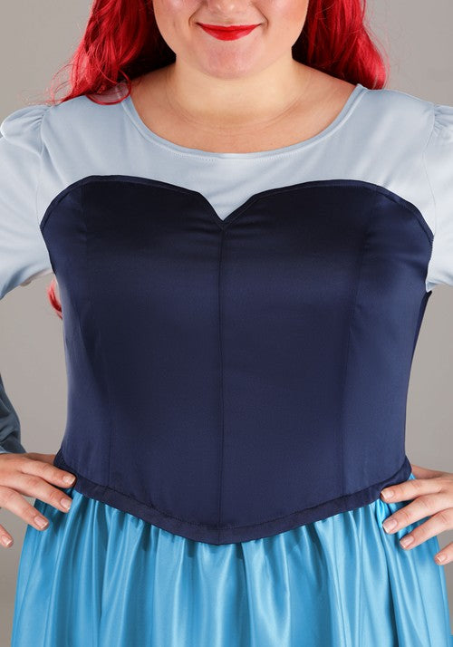 Disney Plus Size Little Mermaid Ariel Costume Dress for Women - US 9008