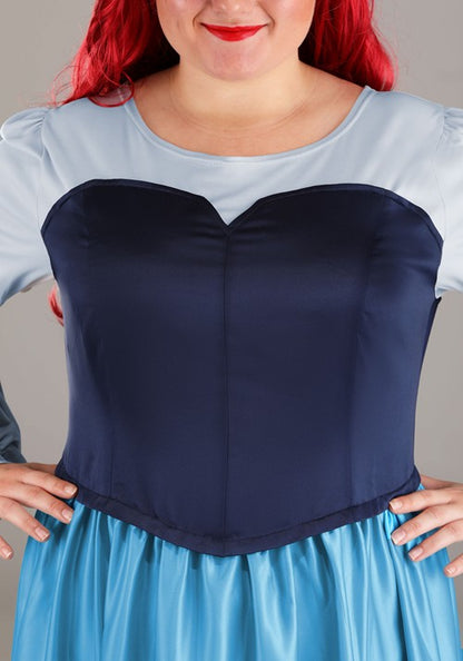 Disney Plus Size Little Mermaid Ariel Costume Dress for Women - US 9008