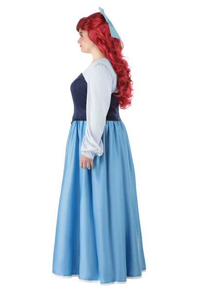 Disney Plus Size Little Mermaid Ariel Costume Dress for Women - US 9008