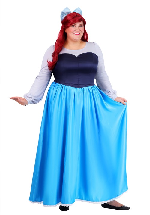 Disney Plus Size Little Mermaid Ariel Costume Dress for Women - US 9008