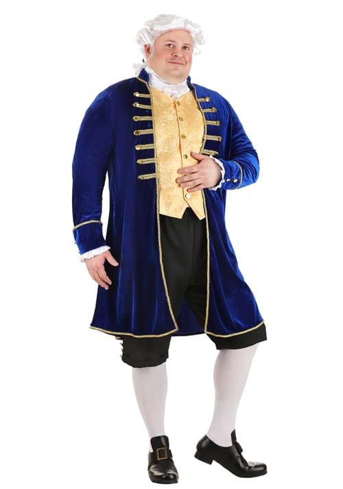 Men's Plus Size Aristocrat Costume - US 9090