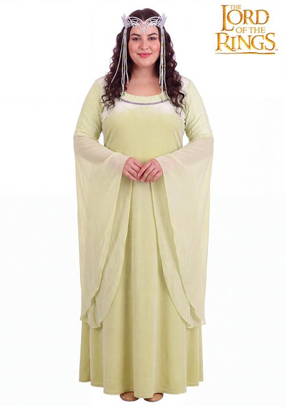 Plus Size Arwen Lord of the Rings Costume for Women - US 5207