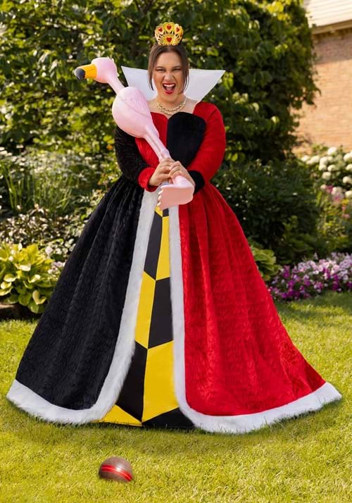 Women's Plus Size Authentic Disney Queen of Hearts Costume Dress - US 1469