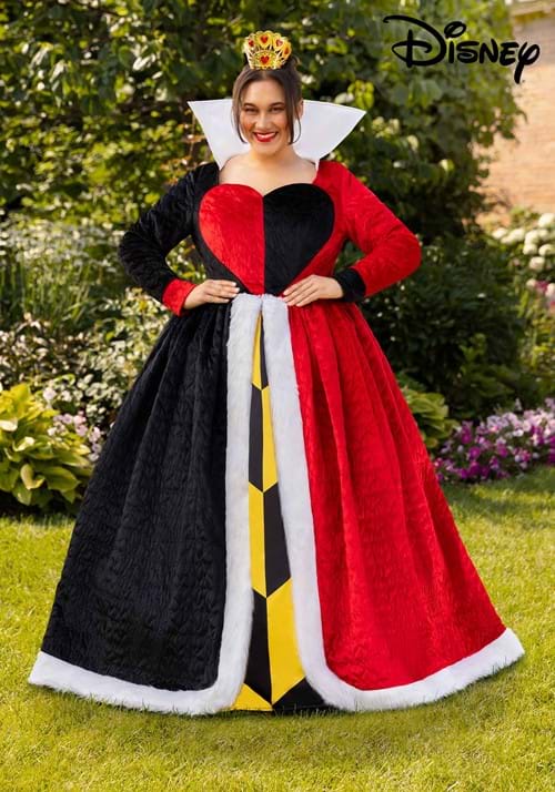 Women's Plus Size Authentic Disney Queen of Hearts Costume Dress - US 1469