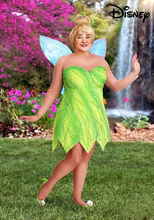 Plus Size Authentic Disney Tinker Bell Women's Costume - US 4994