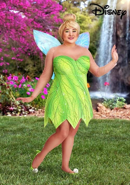 Plus Size Authentic Disney Tinker Bell Women's Costume - US 4994
