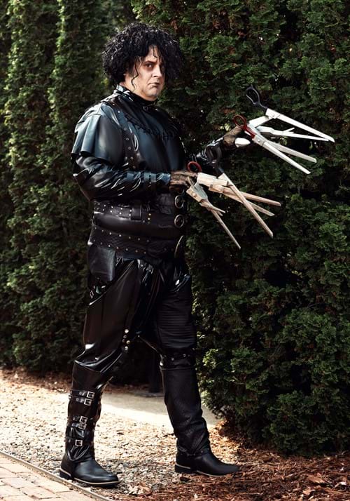 Plus Size Authentic Edward Scissorhands Men's Costume - US 1204