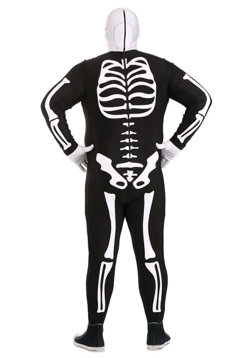 Plus Size Adult Authentic Karate Kid Skeleton Suit - US 9868