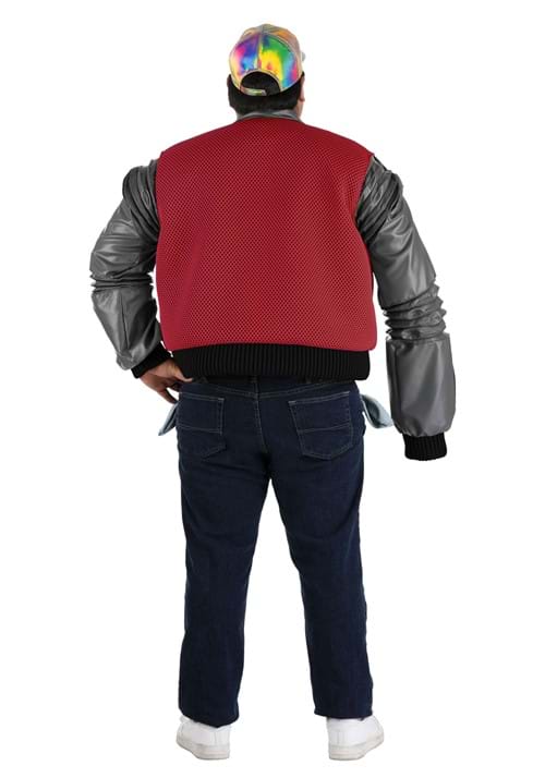Plus Size Authentic Marty McFly Jacket Costume for Men - US 4804