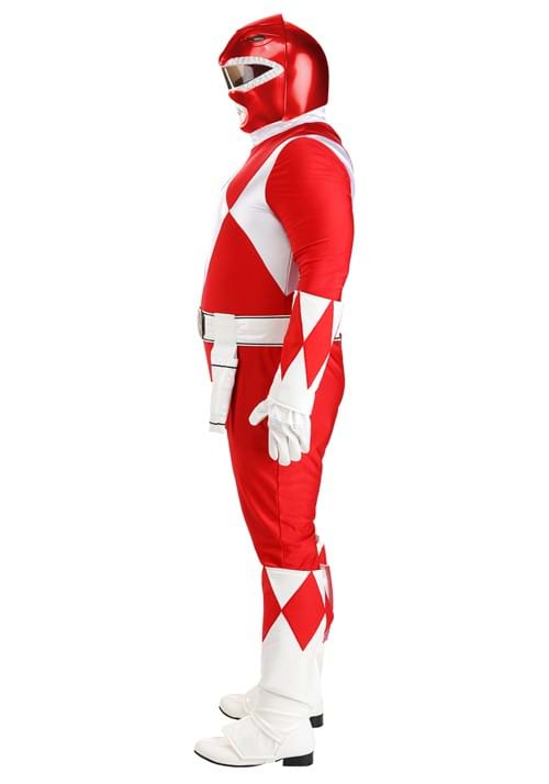 Plus Size Authentic Power Rangers Red Ranger Men's Costume - US 1086