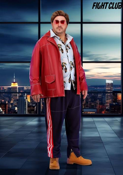 Plus Size Authentic Fight Club Tyler Durden Men's Costume - US 4295